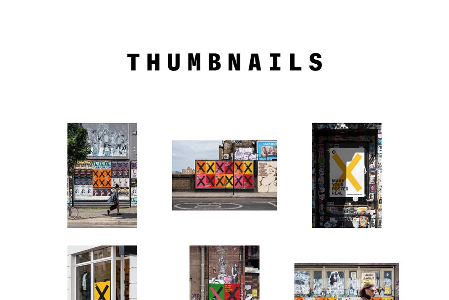 40 Urban Poster Mockup VOL.4