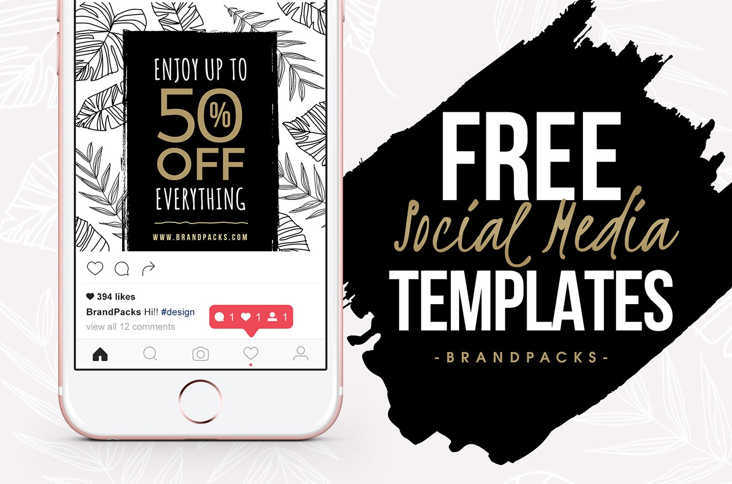 25+ Free Social Media Mockups & Templates Nastya Esina