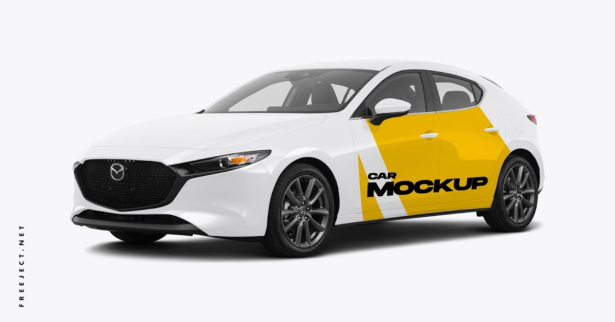 Free Download Car Mockups Template PSD File