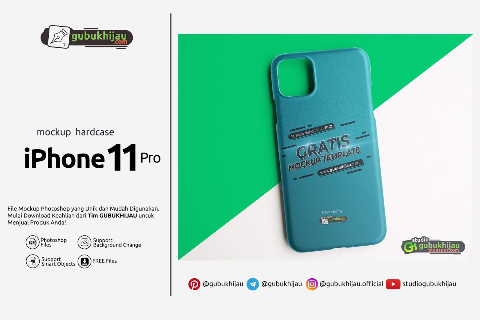 Mockup Case iPhone 11 Pro