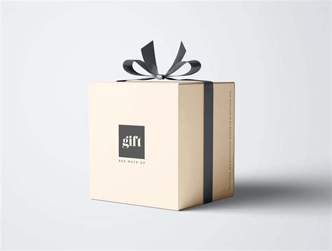 Mockup Gift Box&nbsp;Free