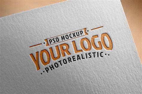 Logo Mockup Design Psd Free&nbsp;Download