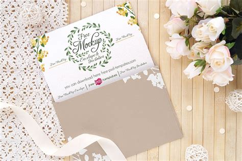 Digital Wedding Invitation&nbsp;Mockup