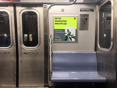 Nyc Subway Mockup&nbsp;Free