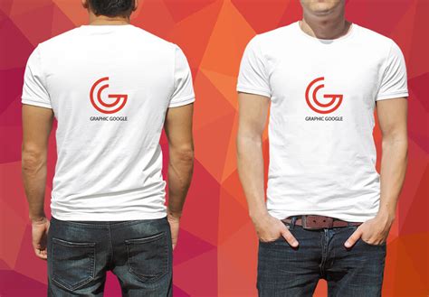 T Shirt Mockup Front And Back Free Download