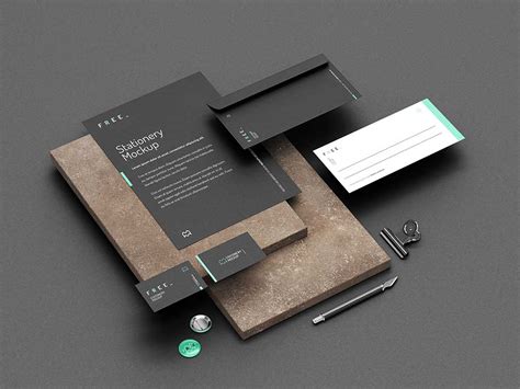 Stationery Mockup Free&nbsp;Download