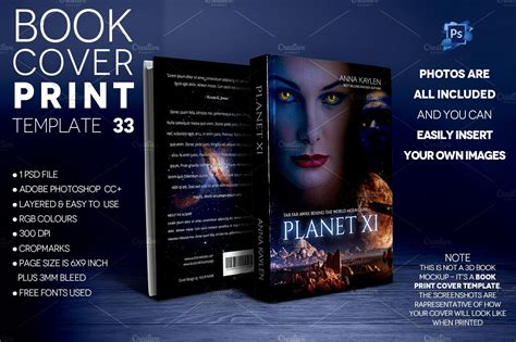 Book Template Photoshop Free&nbsp;Download