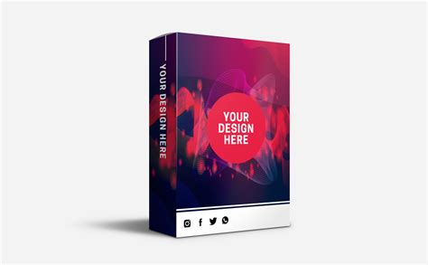 Software Box Mockup Psd Free&nbsp;Download