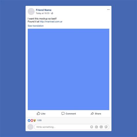 Facebook Ad Template Psd