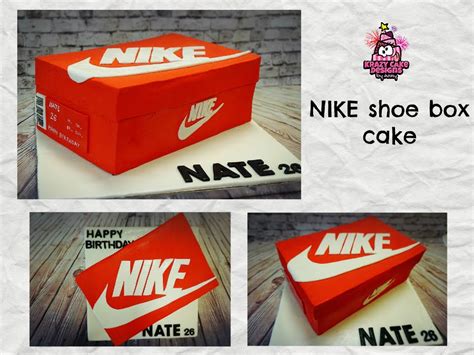 Nike Shoe Box Cake&nbsp;Template