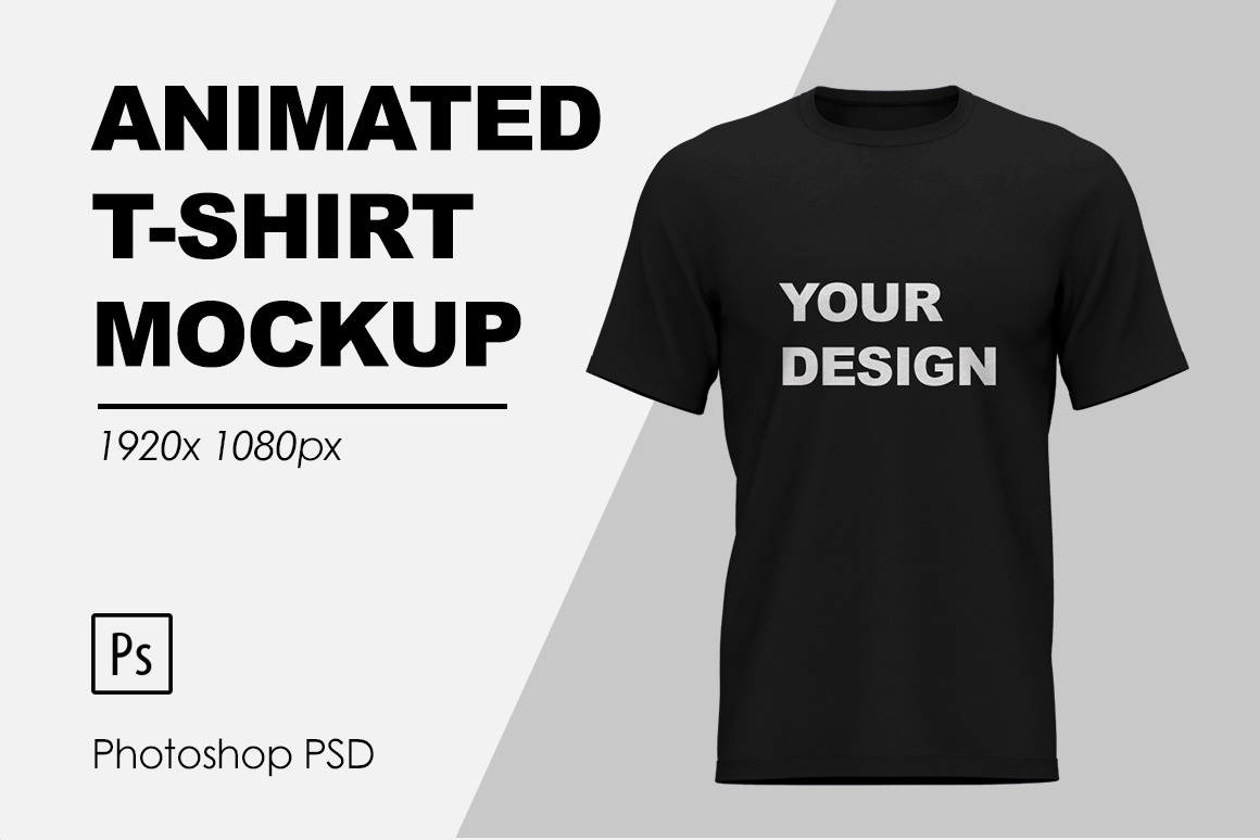 Download Animated TShirt Mockup Free PSD Mockups Smart