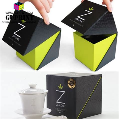 Tea Box Packaging Mockup&nbsp;Set