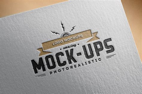 Logo Mockups Bundle Free Download
