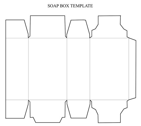 Soap Box Template&nbsp;Printable