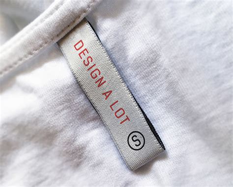 Clothing Label Mockup Free