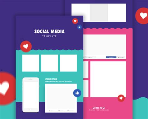 Free Social Media Branding&nbsp;Templates
