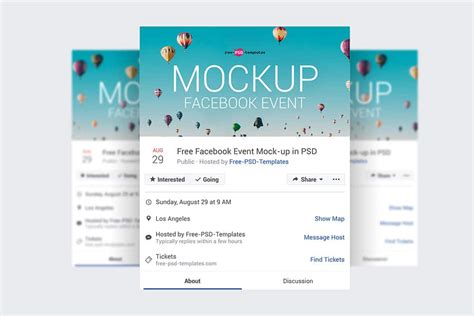 Mockup Event Facebook