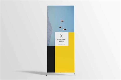 X Banner Mockup Free Psd