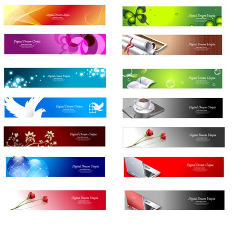 Website Banner Template Psd