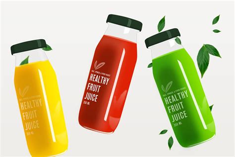 Juice Bottle Mockup&nbsp;Psd