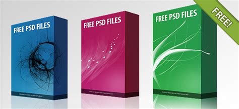 Free Software Box&nbsp;Psd