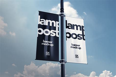 Lamp Post Mockup&nbsp;Free