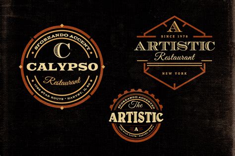 Vintage Logo Template Psd Free&nbsp;Download