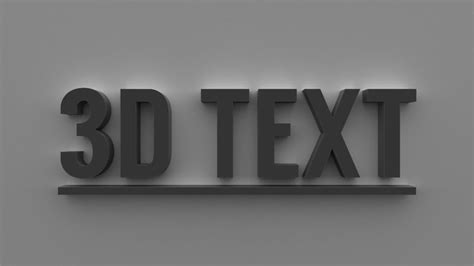 How To Make 3D Text In Photoshop Cs6&nbsp;Extended