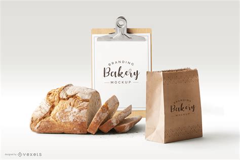 Bread Cover Mockup Psd Free Download