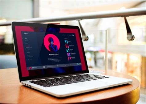 Laptop Screen Mockup Free Download