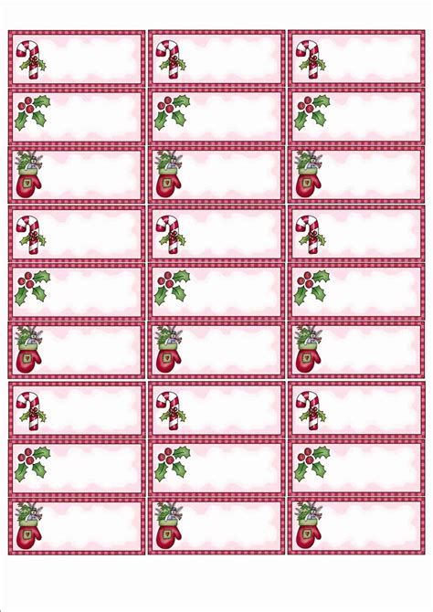 Christmas Gift Tag Template Google&nbsp;Docs