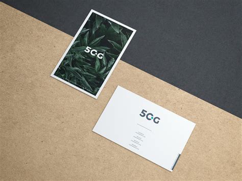 Kraft Paper Business Cards Mockup Free