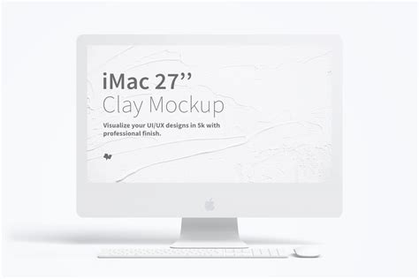 Clay Mockup Desktop