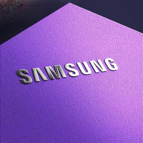 Samsung Logo Mockup