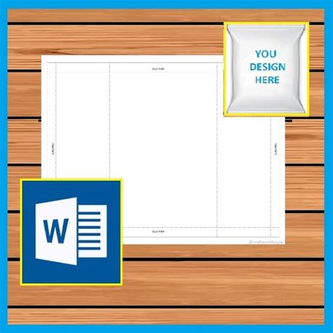 Free Chip Bag Template Microsoft Word