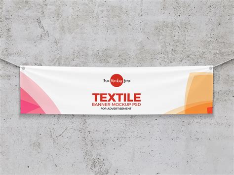 Banner Mockup Free Download Psd