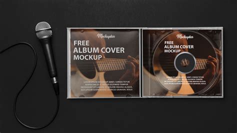 Free Album Mockup&nbsp;Template