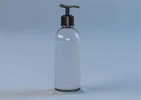 Hand Wash Bottle Mockup&nbsp;Free