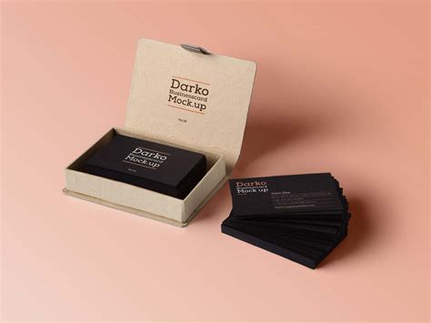 Business Card Packaging&nbsp;Mockup